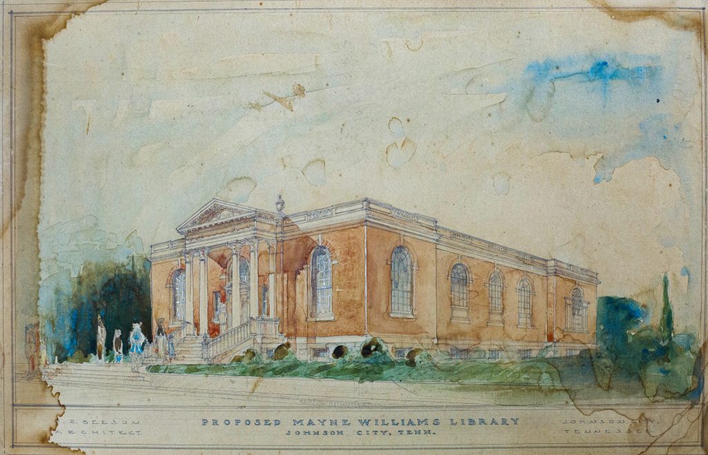 Maine Williams Architect Sketch